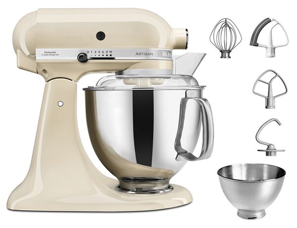 Kuchyňský Robot KitchenAid Artisan 5KSM175PSEAC mandlový 5KSM175PSEAC