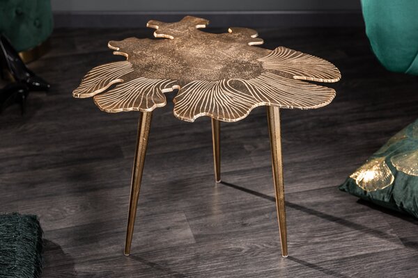 Konferenční stolek BREGENZ 57 cm - zlatá