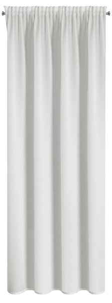 ZÁCLONA NA PÁSCE ROSSI 135X270 CM BÍLÁ