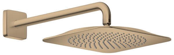 AXOR Citterio C - Hlavová sprcha 270/270 1jet se sprchovým ramenem, kartáčovaný bronz 28790140