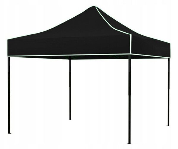 JAKS Střecha na nůžkový stan Barva: zelená, Rozměry: 3 x 6 m