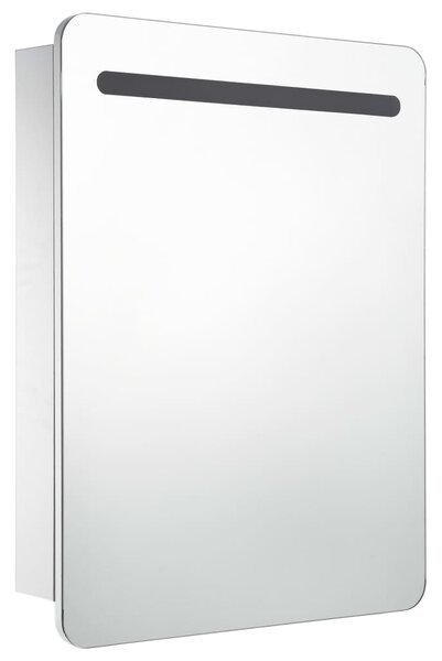 LED koupelnová skříňka se zrcadlem 60 x 11 x 80 cm