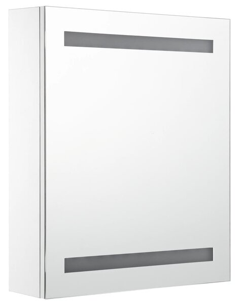LED koupelnová skříňka se zrcadlem 50 x 13,5 x 60 cm