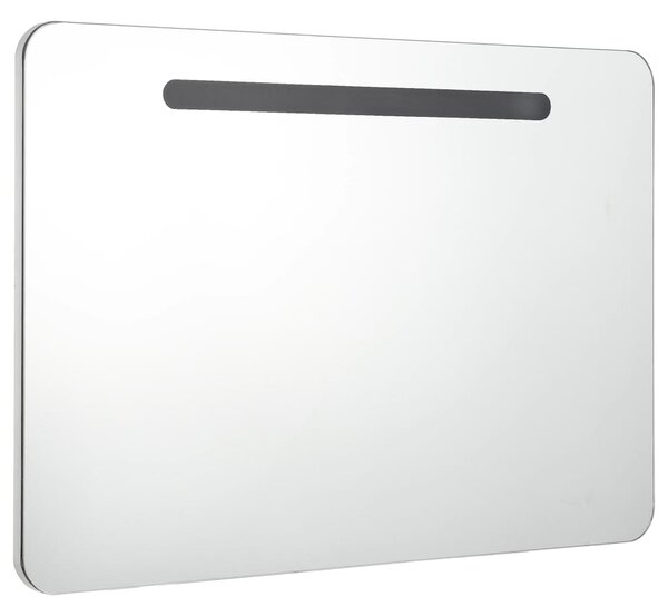 LED koupelnová skříňka se zrcadlem 80 x 9,5 x 55 cm