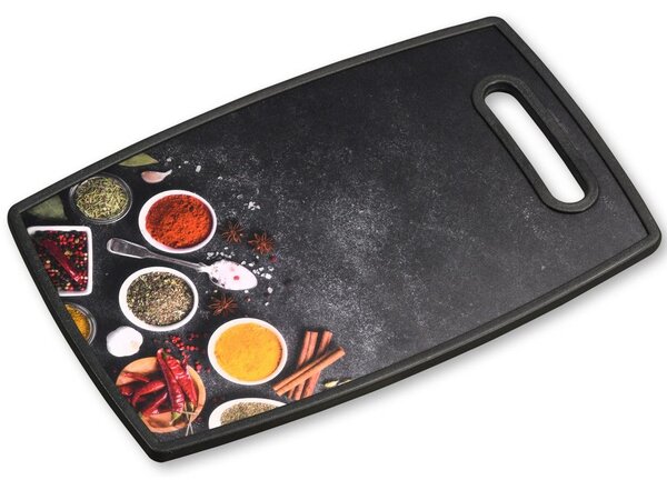 Prkénka na krájení Spices, kombinace barev, 37x23 cm