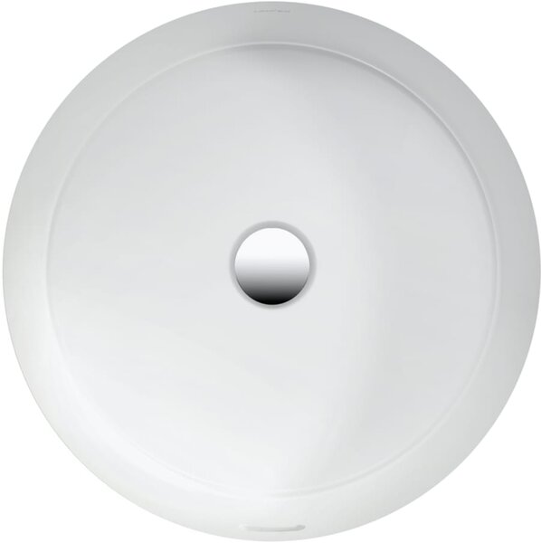 Laufen Living City umyvadlo 40x40 cm kulatý pod pult bílá lesk H8134380001091