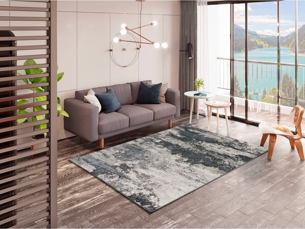 Šedý koberec 80x150 cm Agata – Universal