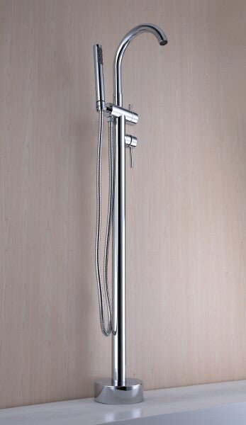 Volně stojící vanová baterie 8028 - kulatá