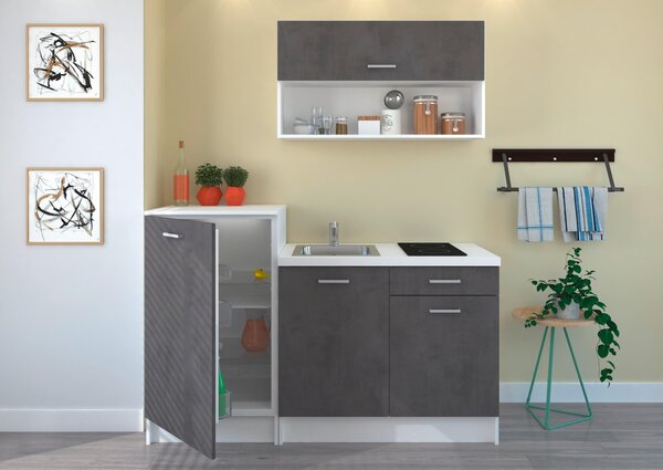 MINIKUCHYNĚ G-SMART 160 160 cm P & B - Online Only kuchyňské linky, Online Only