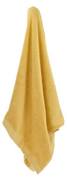 Žlutý ručník z bio bavlny 50x100 cm Comfort – Södahl