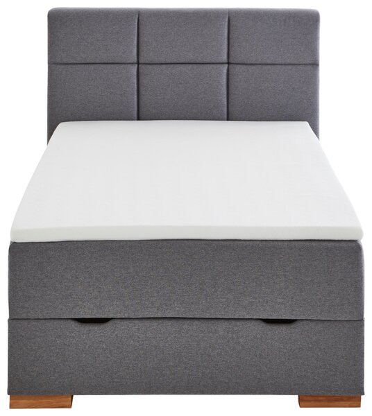 POSTEL BOXSPRING, 140/200 cm, šedá home24 - Jednolůžkové postele, Online Only