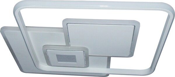STROPNÍ LED SVÍTIDLO, 50,3/50,3/6 cm Novel - Stropní svítidla
