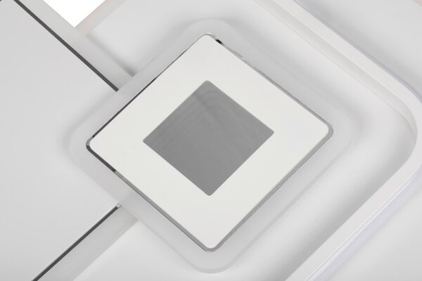 STROPNÍ LED SVÍTIDLO, 50,3/50,3/6 cm Novel - Stropní svítidla