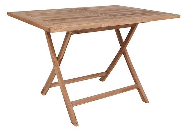 House Nordic Jídelní stůl z teakového dřeva, přírodní, 120x80x75 cm (Teak)