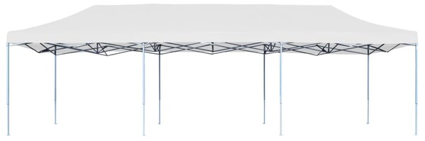 Skládací nůžkový party stan 3 x 9 m bílý