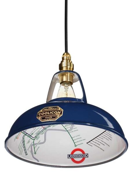 Coolicon - Original 1933 Design Závěsné Světlo Piccadilly Line Blue - Lampemesteren