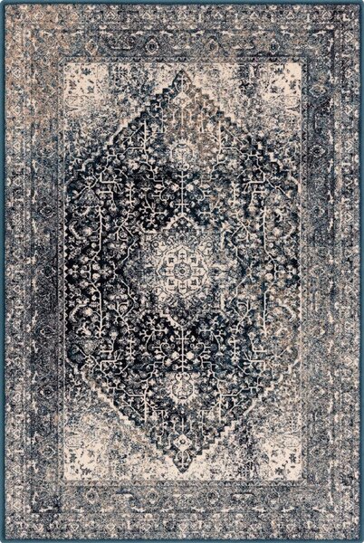Kusový koberec vlněný Agnella Isfahan Torena Smaragd Zelený Rozměr: 133x180 cm