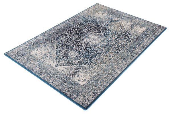 Kusový koberec vlněný Agnella Isfahan Torena Smaragd Zelený Rozměr: 133x180 cm