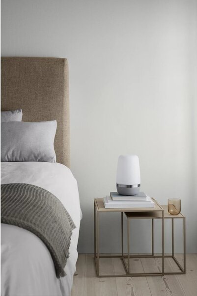 Béžové kovové konferenční stolky v sadě 2 ks 40x40 cm Fera – Blomus