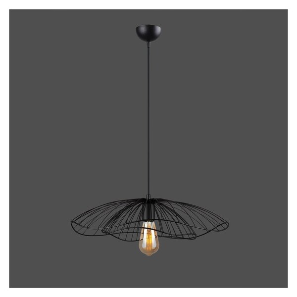 Černé závěsné svítidlo Squid Lighting Root, výška 111 cm