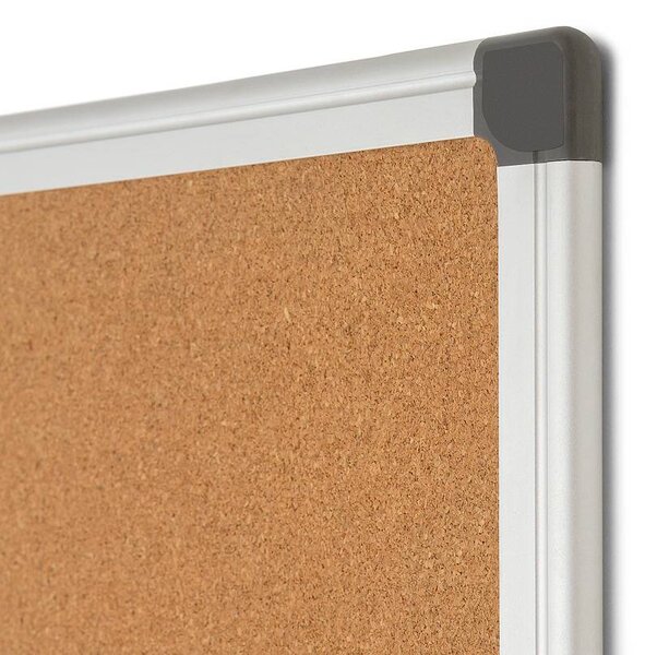 Combi Board hliníkový whiteboard / korek 90 × 120 cm, hliník