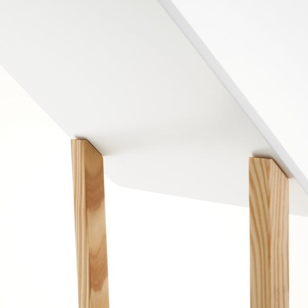 Bílá dětská knihovna 79x131 cm – Casa Selección
