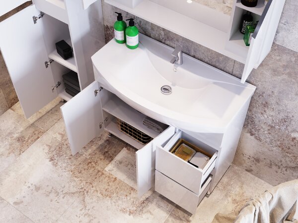 Lavedo Auriga 95 koupelnová skříňka s umyvadlem