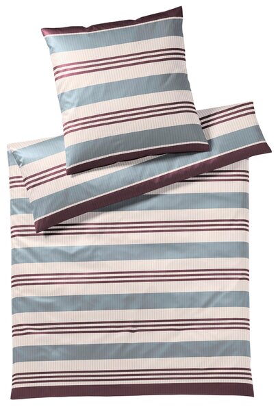 POVLEČENÍ, makosatén, šedá, vínově červená, 135/200 cm Yes for bed - Online Only povlečení, Online Only