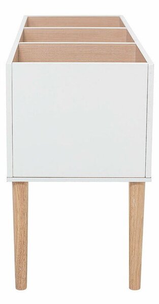 Bílá dětská knihovna 90x50 cm Salam – Bloomingville Mini