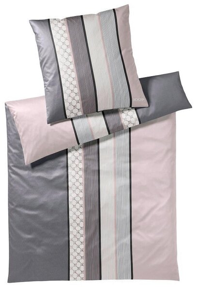 POVLEČENÍ, makosatén, antracitová, růžová, 135/200 cm Joop! - Online Only povlečení, Online Only