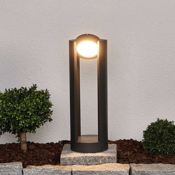 Lucande - Dylen Short LED Venkovní Zahradní Lampa IP65 Graphite - Lampemesteren