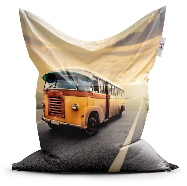 Sablio Sedací vak Classic Autobus veterán - 150x100 cm