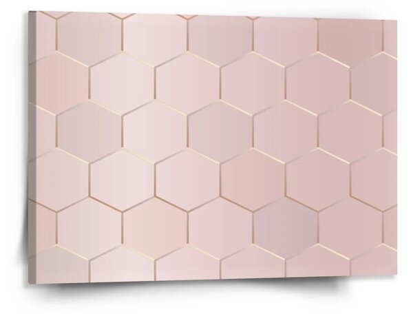 Sablio Obraz Rose gold - 150x110 cm