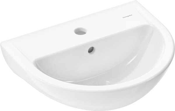 Hansgrohe GladeLake S umyvadlo 60x49 cm polokulatý klasický bílá lesk 60102450
