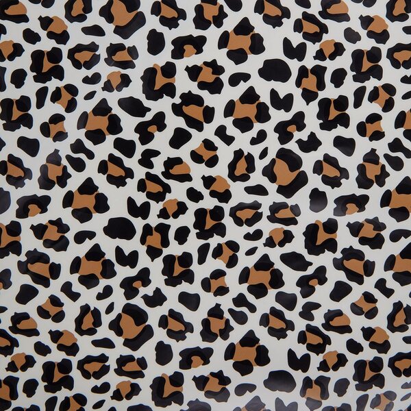 WATERPROOF Ubrus omyvatelný kulatý leopard 140 cm