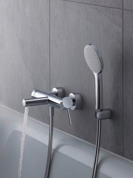 Duravit Circle nástěnná vanová baterie s jednou pákou
