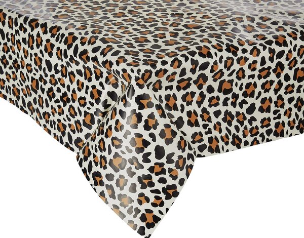 WATERPROOF Ubrus omyvatelný leopard 110 x 110 cm