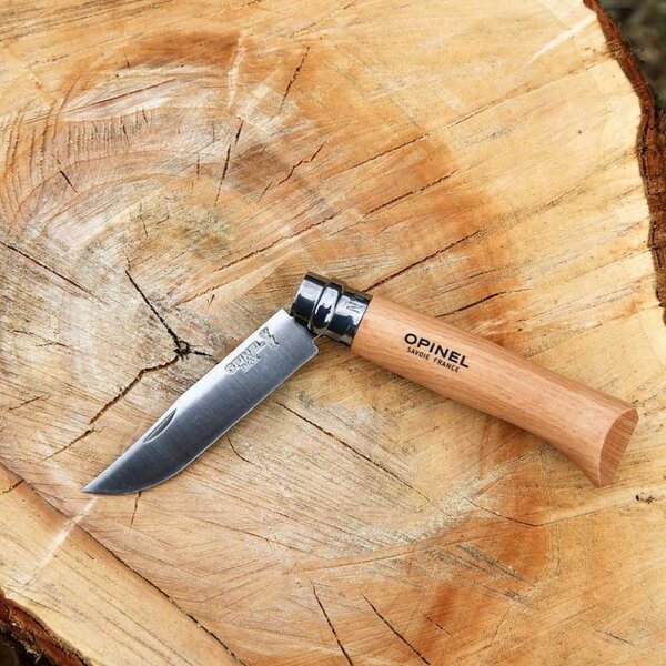 Outdoorový nůž Opinel Vri N°08 Inox - dub