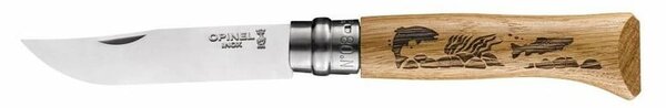 Outdoorový nůž Opinel Vri N°08 Inox Animalia - Fish