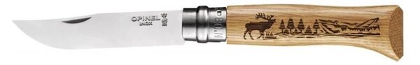 Outdoorový nůž Opinel Vri N°08 Inox Animalia - Deer