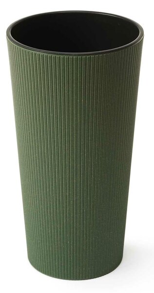 PLASTOVÝ KVĚTINÁČ URBANIKA ECO 46X25 CM ZELENÁ