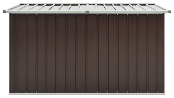 Zahradní úložný box hnědý 171 x 99 x 93 cm