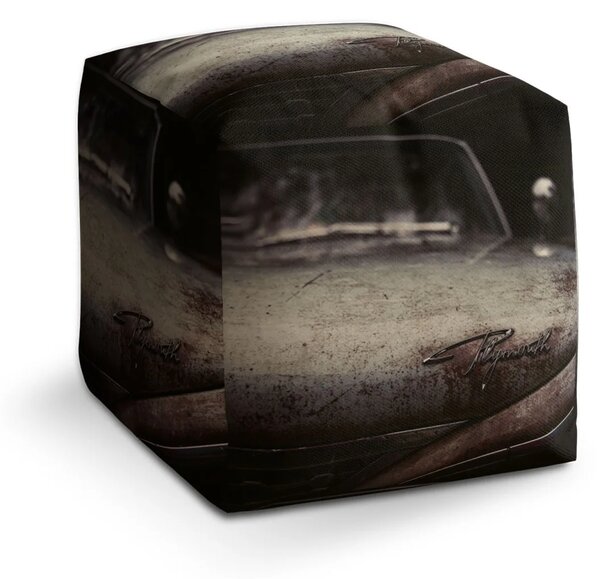 Sablio Taburet Cube Veterán Plymouth - 40x40x40 cm