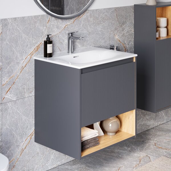 Umyvadlo Duravit s toaletní skříňkou BELDIVO 60 cm