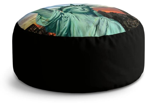 Sablio Taburet Circle Socha Svobody: 38x48 cm