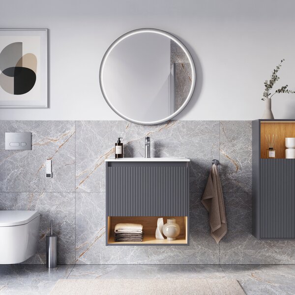 Umyvadlo Duravit s toaletní skříňkou BELDIVO 60 cm