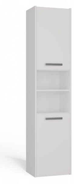 Koupelnová skříňka TopEshop bílá 2 dveře 6 polic