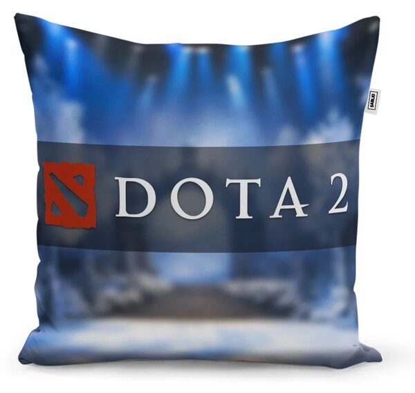 Sablio Polštář DOTA 2 Modrá - 40x40 cm