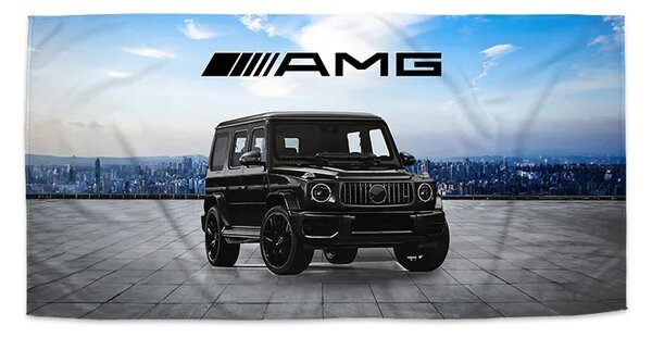 Sablio Ručník AMG auto - 30x50 cm