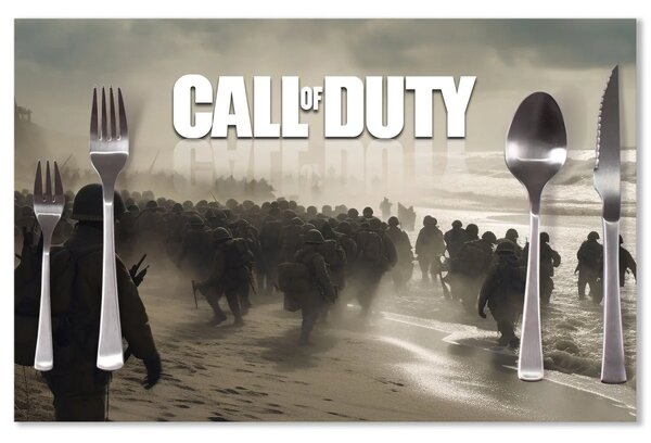 Sablio Prostírání Call of Duty Normandie: 40x30cm